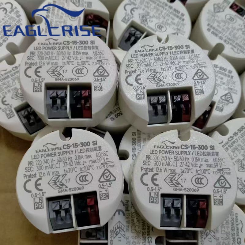 Eaglerise CS-15-300 SI 12.6W 300mA Constant Current LED Driver