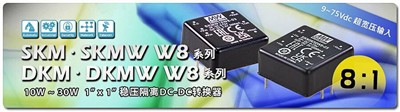 MEAN WELL DC-DC Converter 10W~30W Ultra-Wide Input Voltage